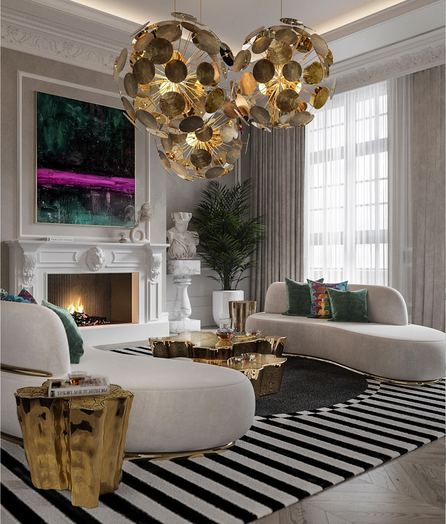 Obsidian Sockeltisch