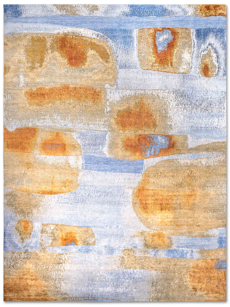 Galileo Arizona auf Grau‑Blau Teppich | Größe: 274 x 365 cm
