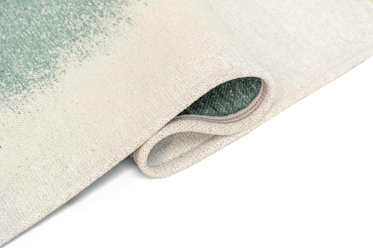 Drop Green Day Teppich | Größe: 100 × 140 cm