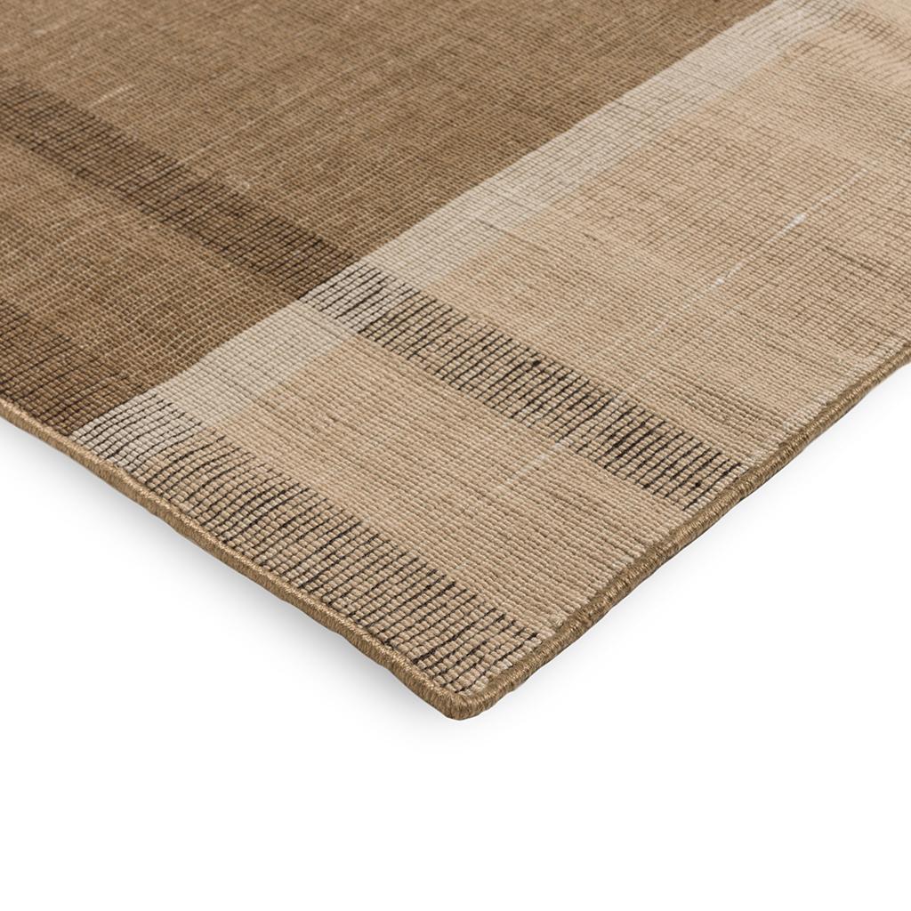 Zona Cashew Blockstreifen Outdoor 497501 Teppich | Größe: 140 x 200 cm
