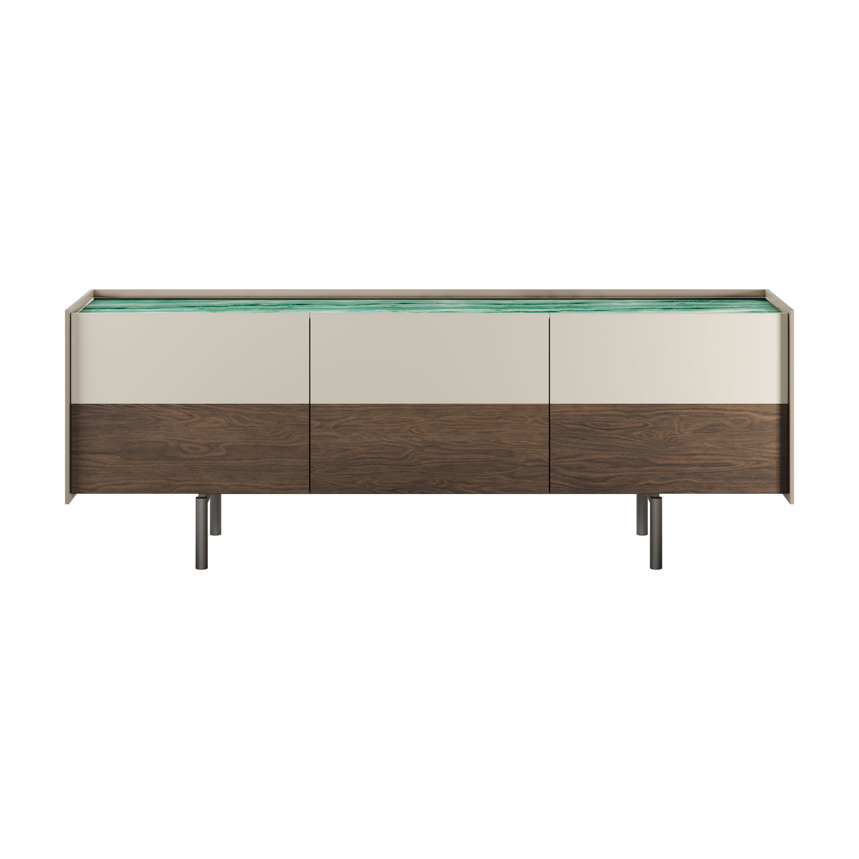 Acadea Sideboard 3-türig Glas