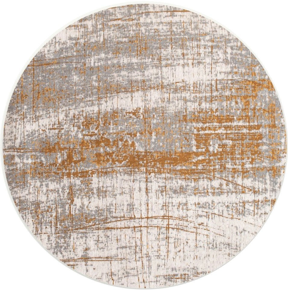Columbus Gold 8419 Runder Teppich | Größe: Ø 140 cm