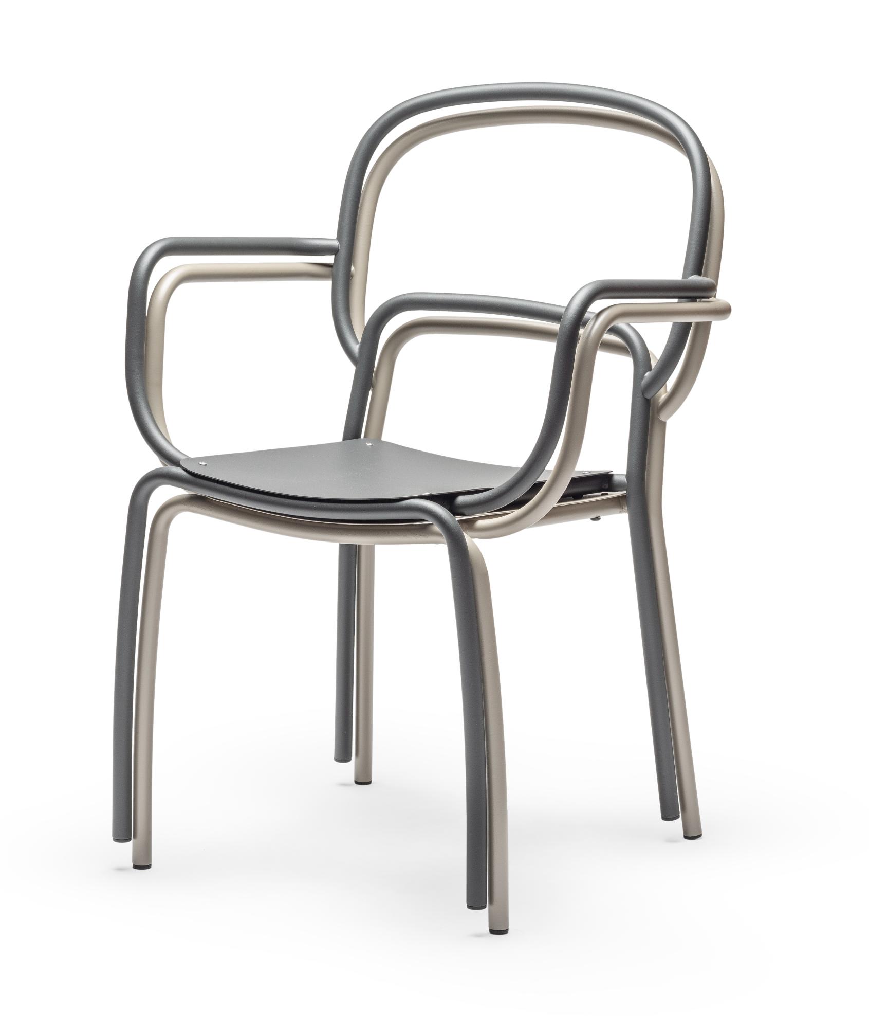 Moyo Sand Outdoor-Stuhl (3er-Set)