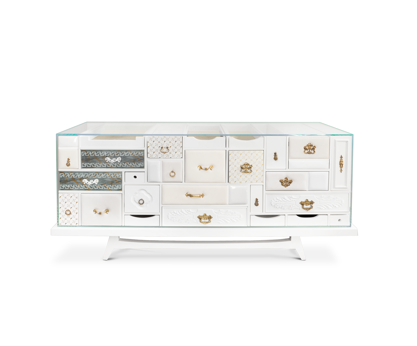 Miro Weißes Sideboard