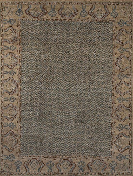 Khotan Handgeknüpft Wolle Teppich