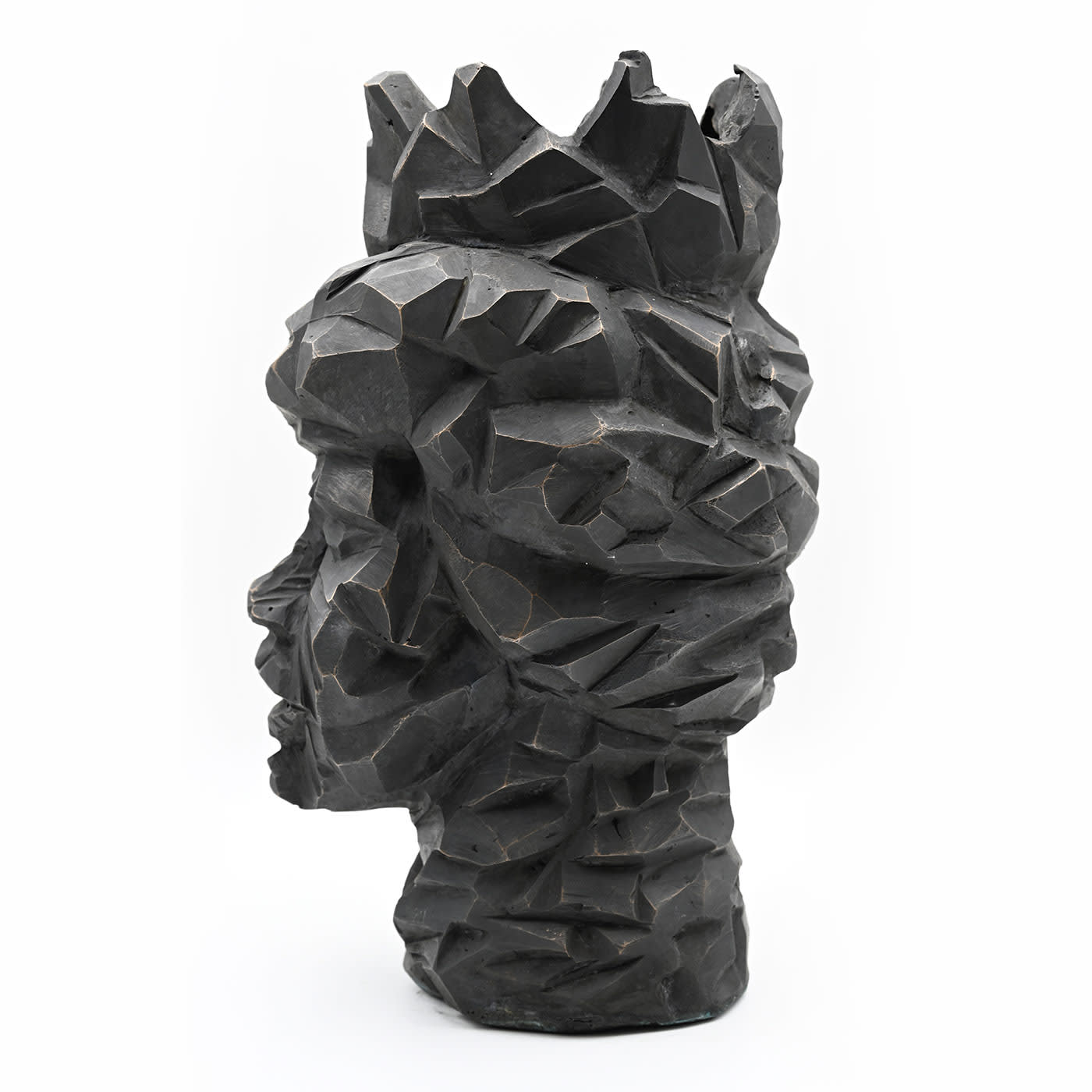 Maure‑Kopf Skulptur