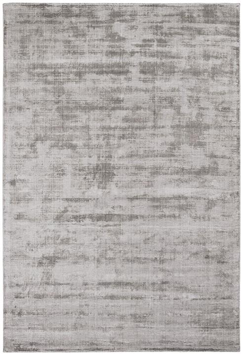 Shiny Hellgrau Handweb Teppich | Größe: 140 x 200 cm