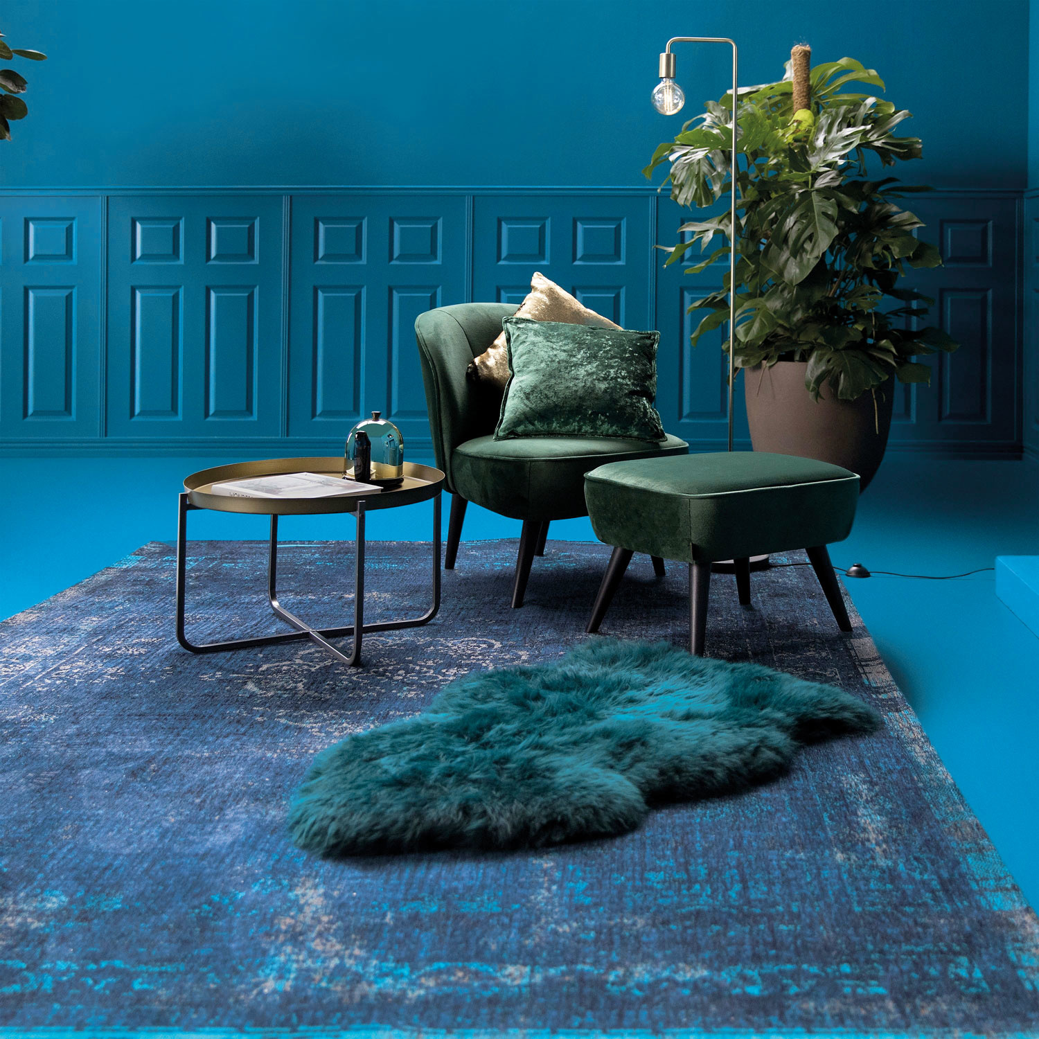 8254 Blue Night Teppich | Größe: 140 x 200 cm