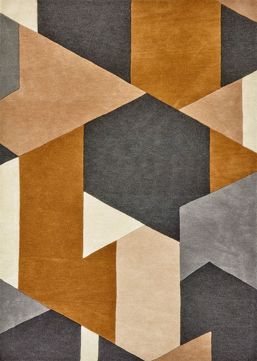 Popova Car./Slate/Shell 143101 Teppich | Größe: 140 x 200 cm