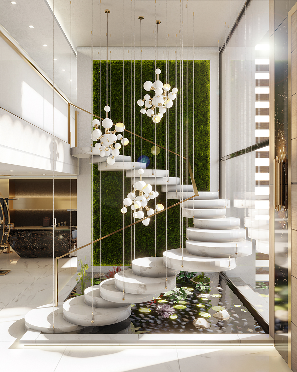 Molecular Pendelleuchte