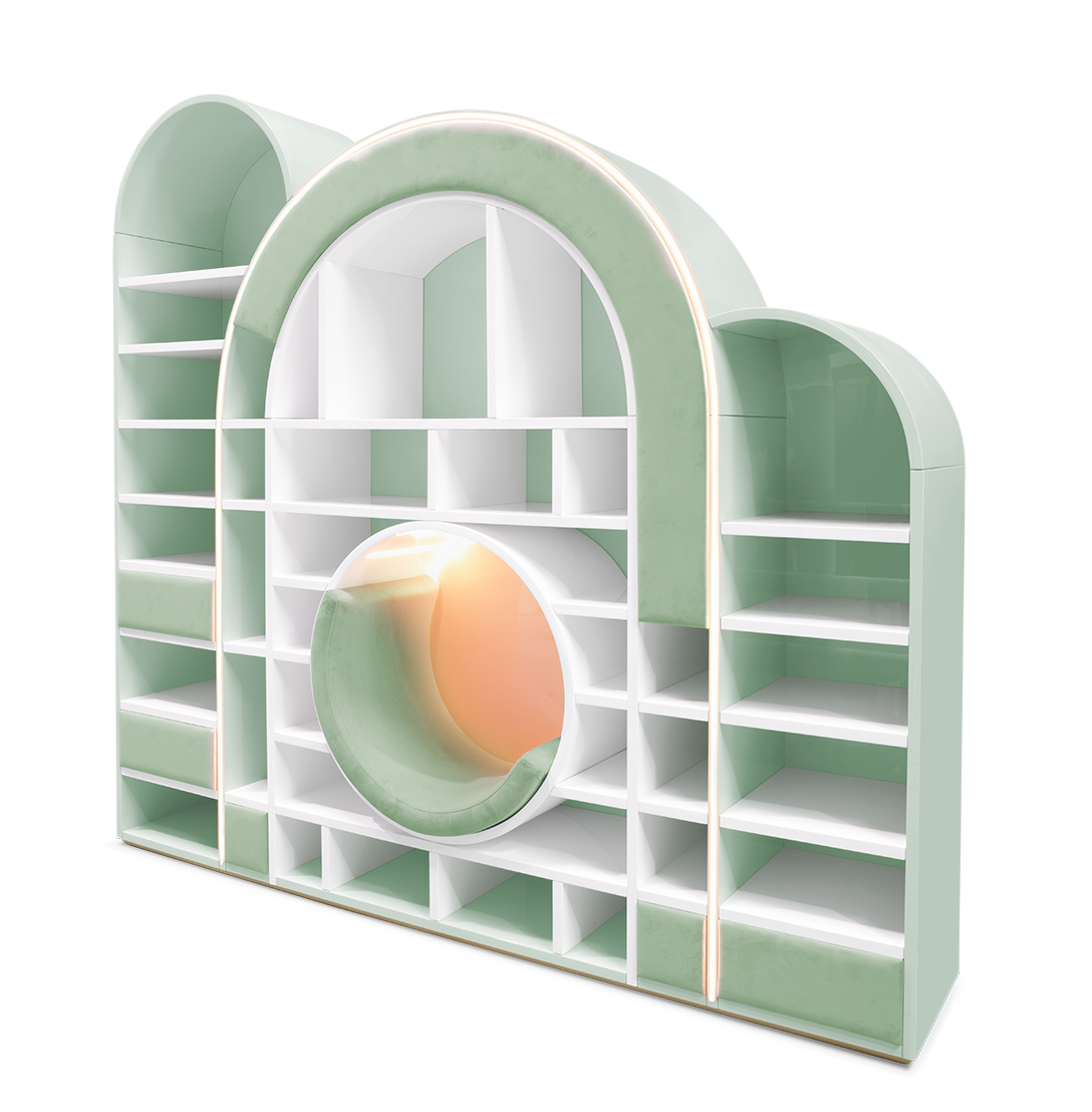 Sugar Rush Bücherregal