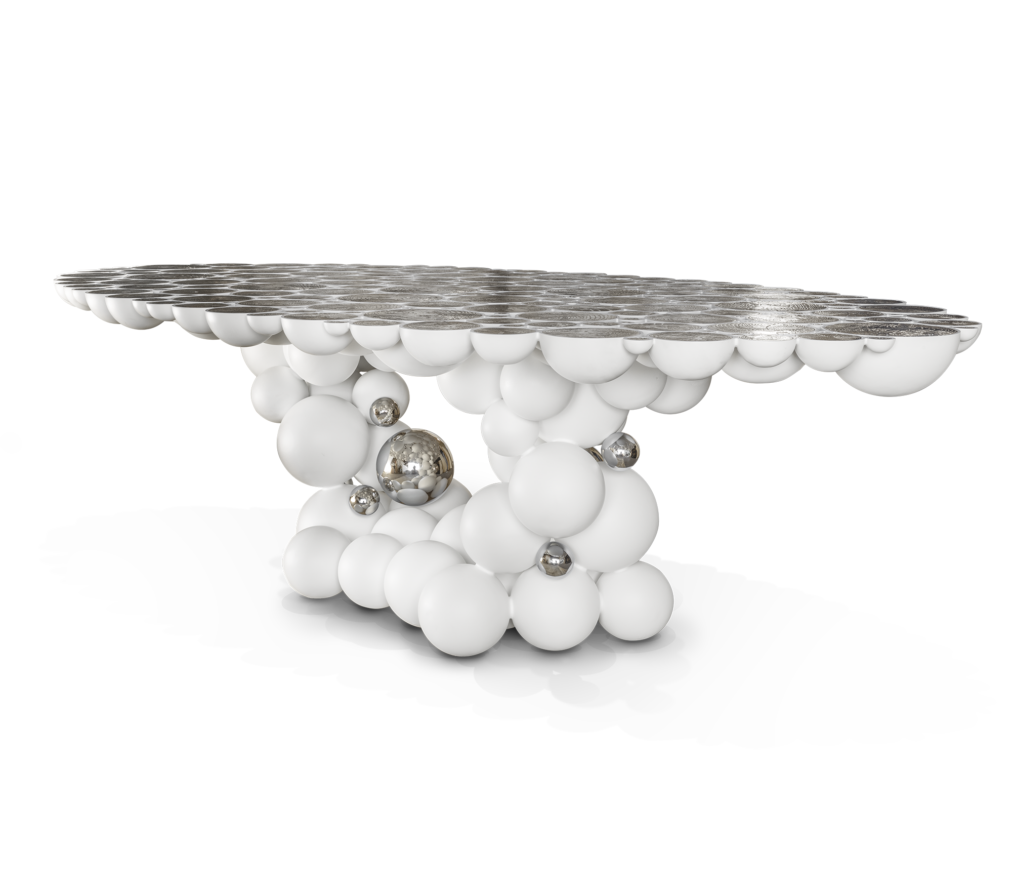 Orbit Weißer Luxus‑Esstisch