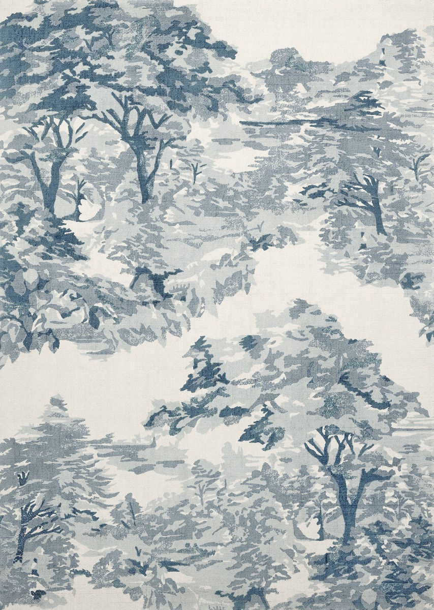 Landscape Toile Light Blue 162608 Teppich | Größe: 200 x 280 cm