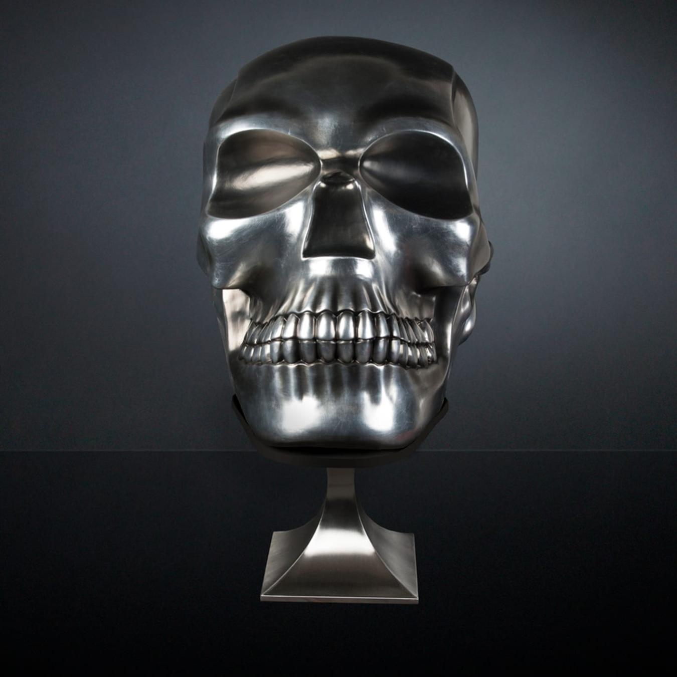 Schädel Skulptur