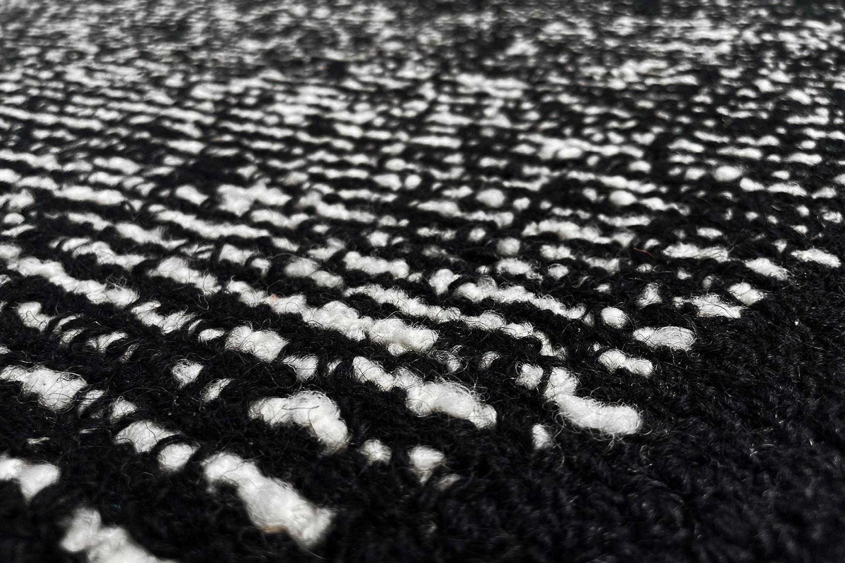 Coccon 2 Black & White Teppich | Größe: 300 x 400 cm