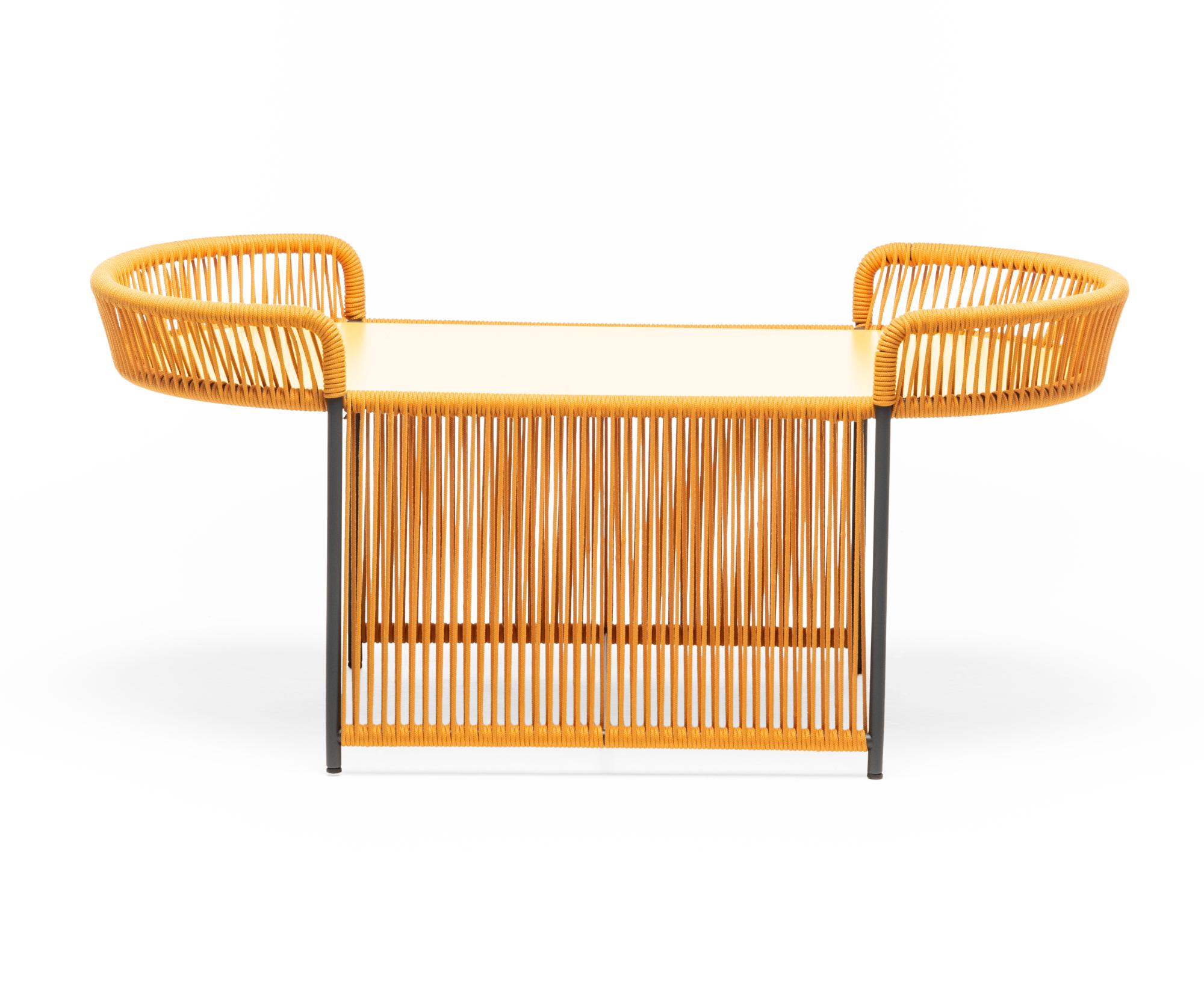 Altana OV Gelber Outdoor-Loungetisch