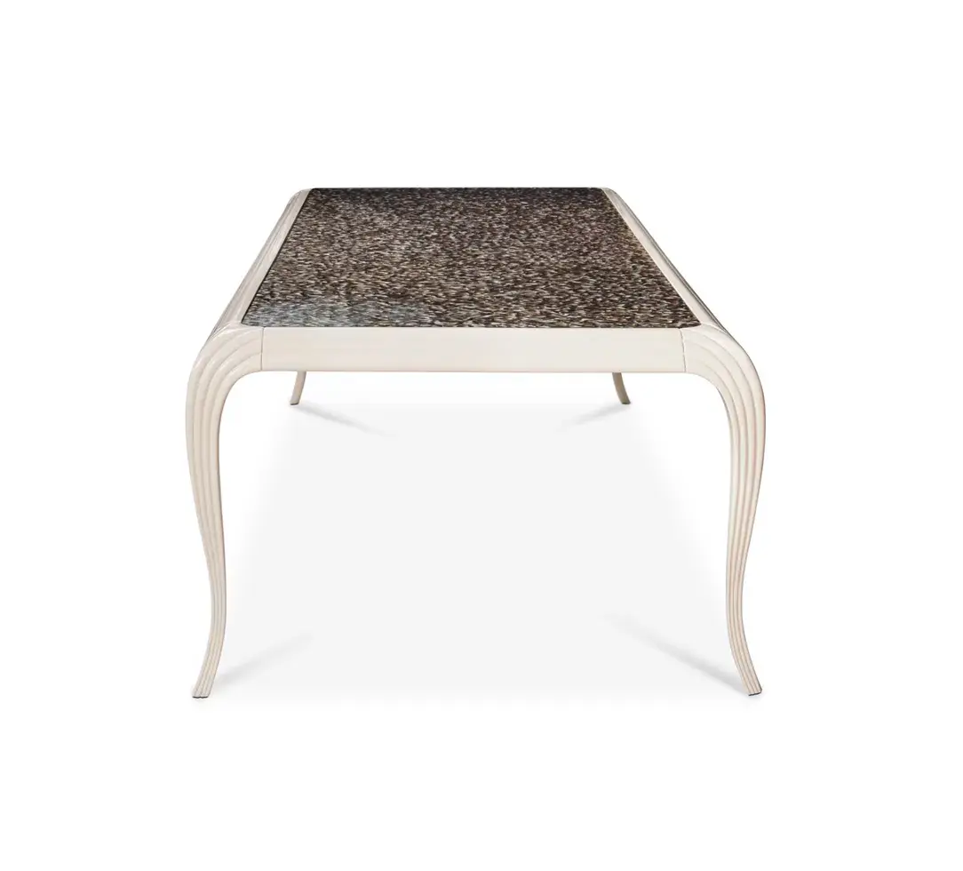 Mistral Exotischer Feder‑Esstisch