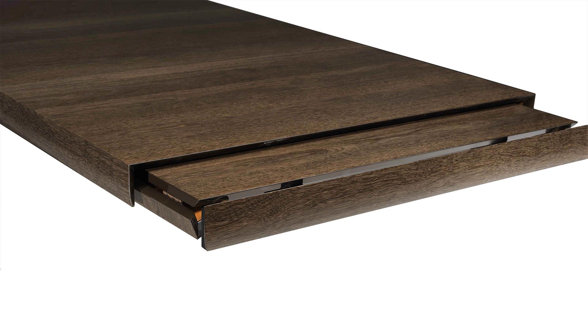 Bronzebogen ausziehbarer Tisch 240/340 cm