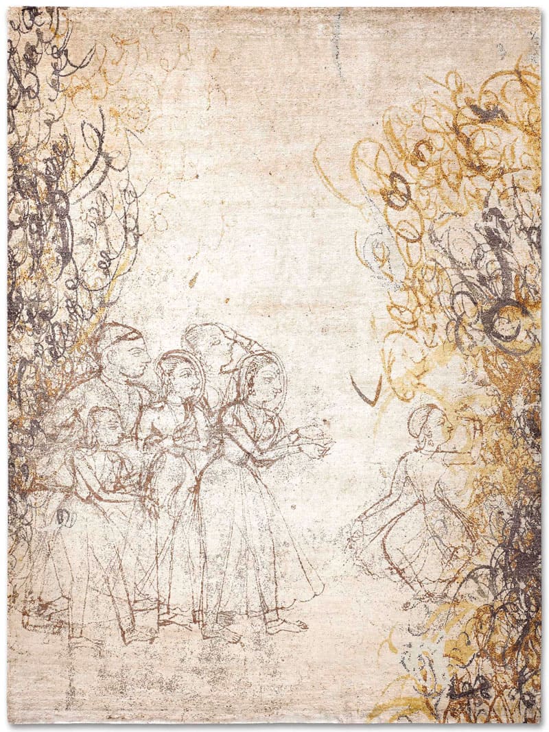 Dance Original Soft‑Beige Teppich | Größe: 305 x 427 cm