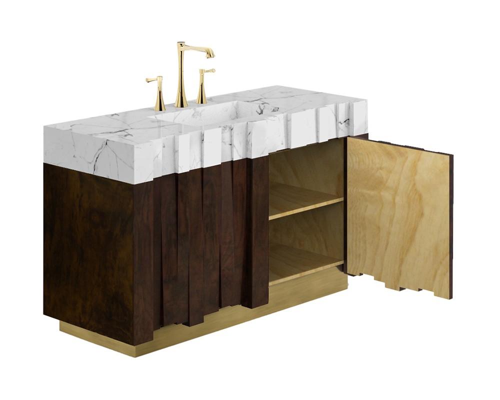 Geoglyph Einzel-Waschtischunterschrank