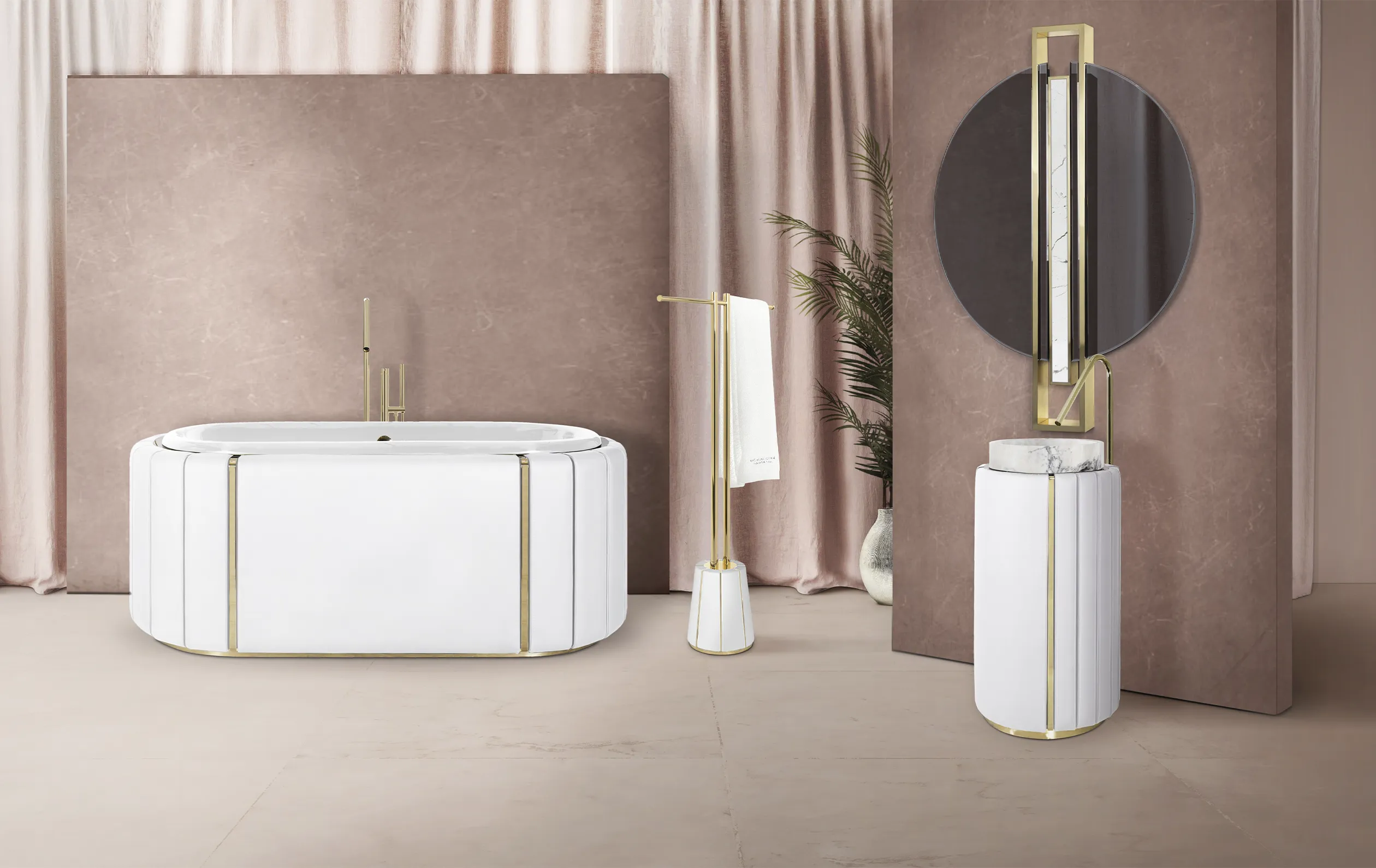 Regal Weißer Einbaubadewanne - 1