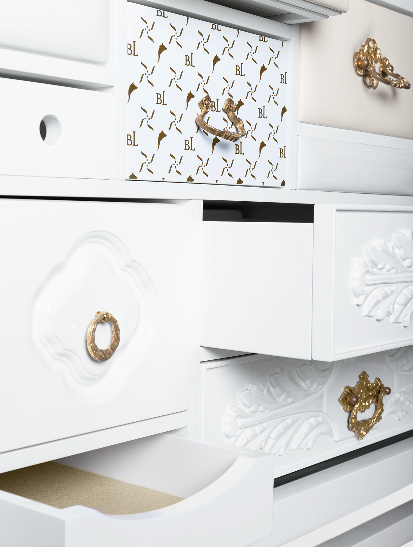 Miro Weißes Sideboard