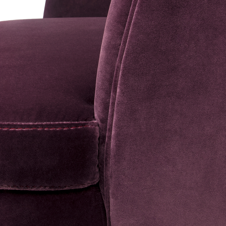 Galen Purpurnes Einzelsofa