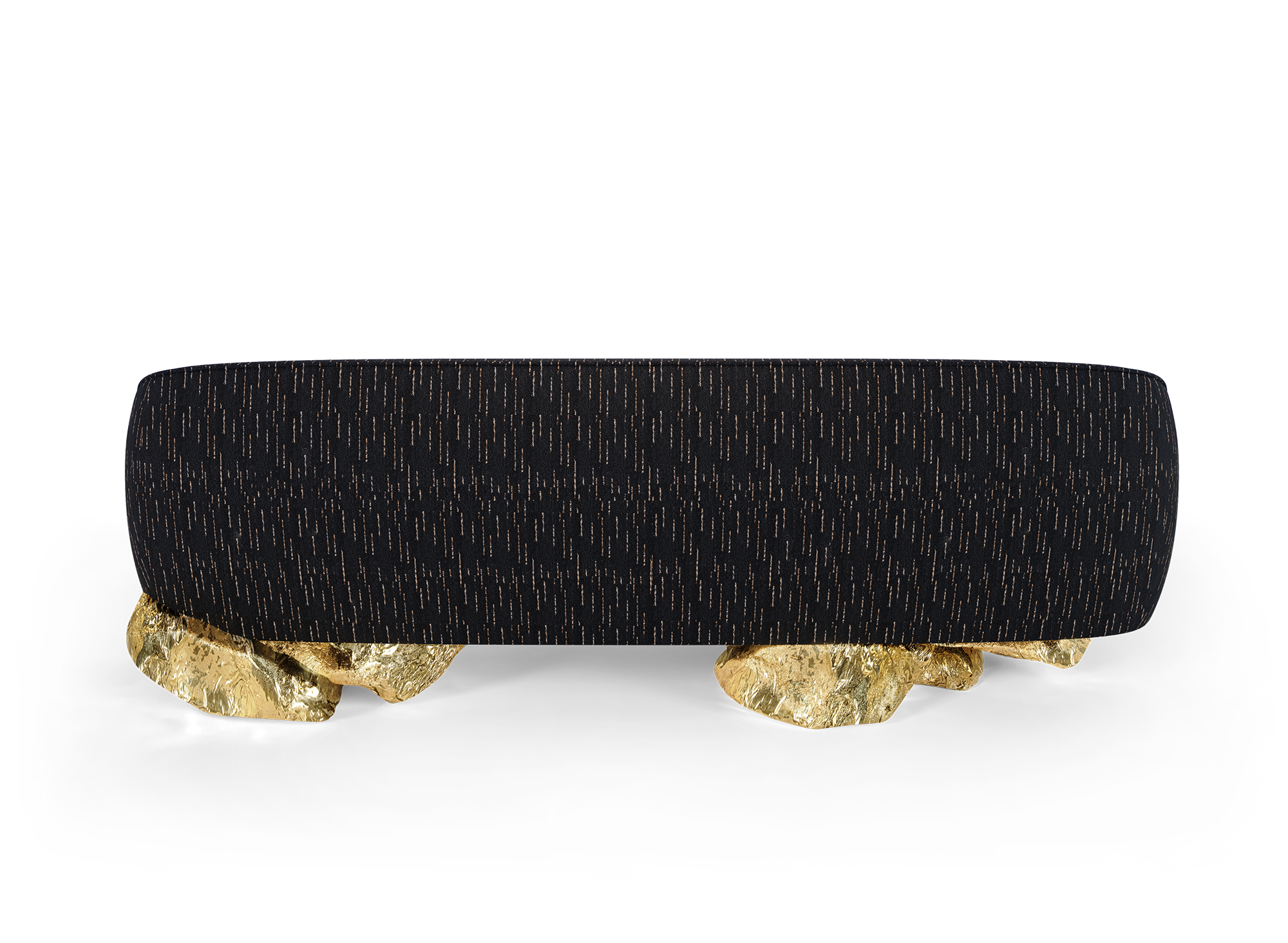 Angora Schwarzes Sofa