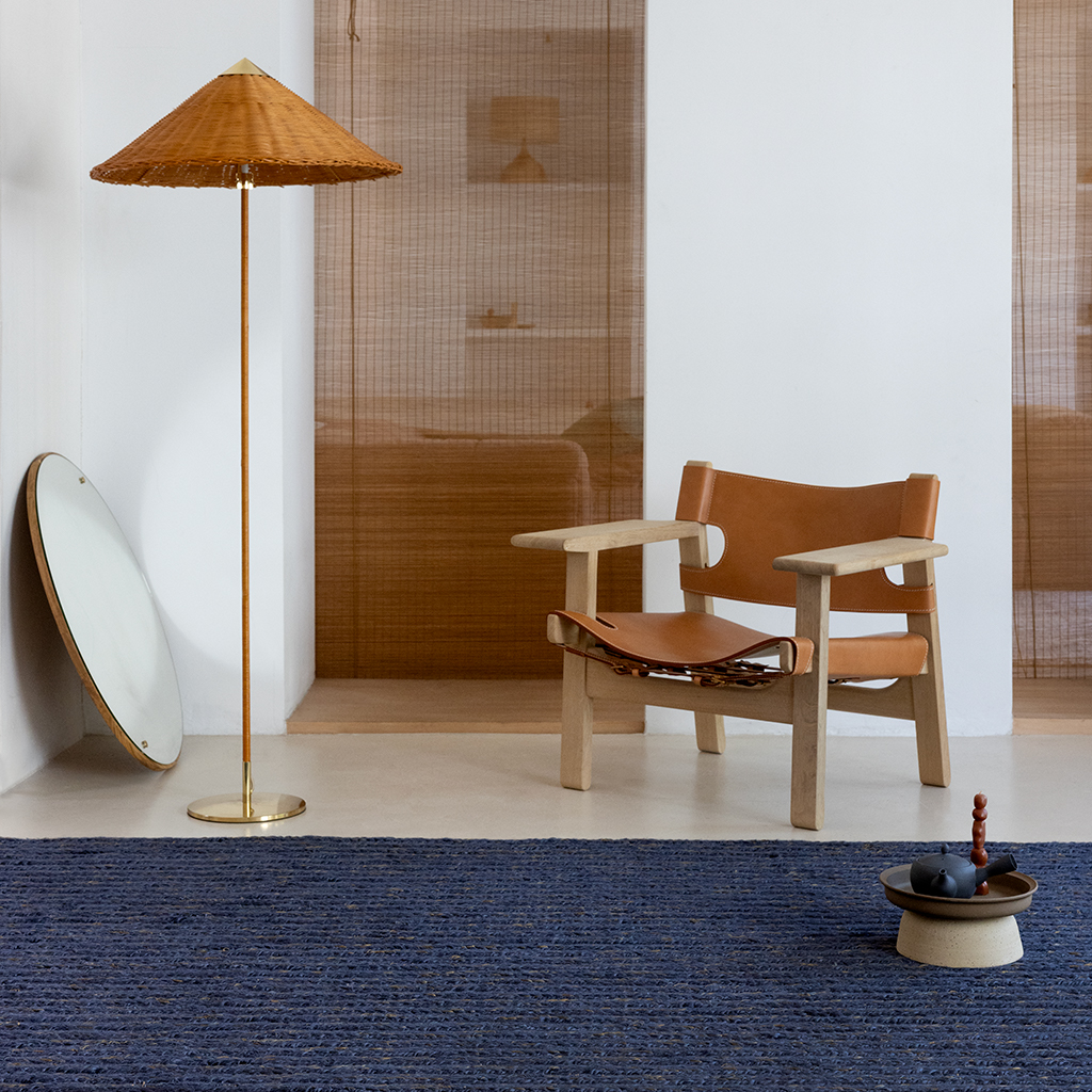 Craft Plait Denim Teppich | Größe: 200 x 280 cm