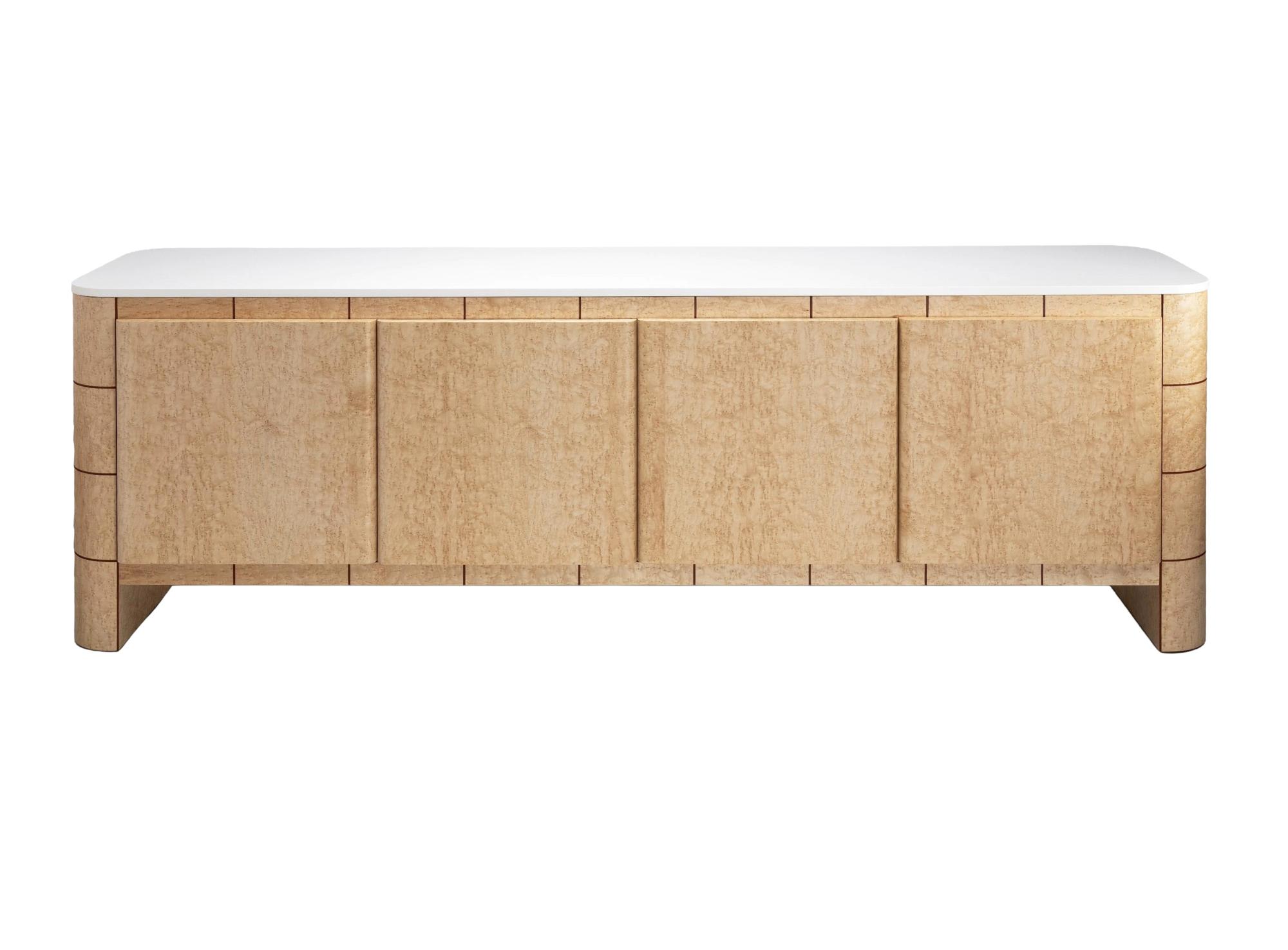 Soft Cage Oak Sideboard