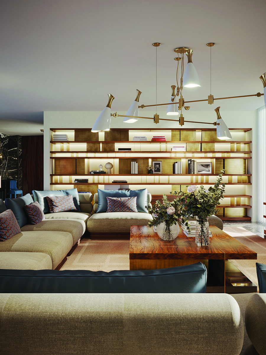 Noble Pendelleuchte - 6