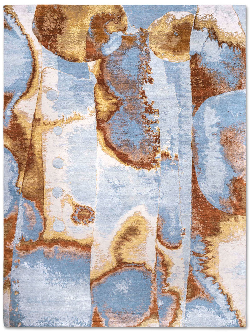 Galileo Arizona auf Hellblau Teppich | Größe: 140 x 210 cm