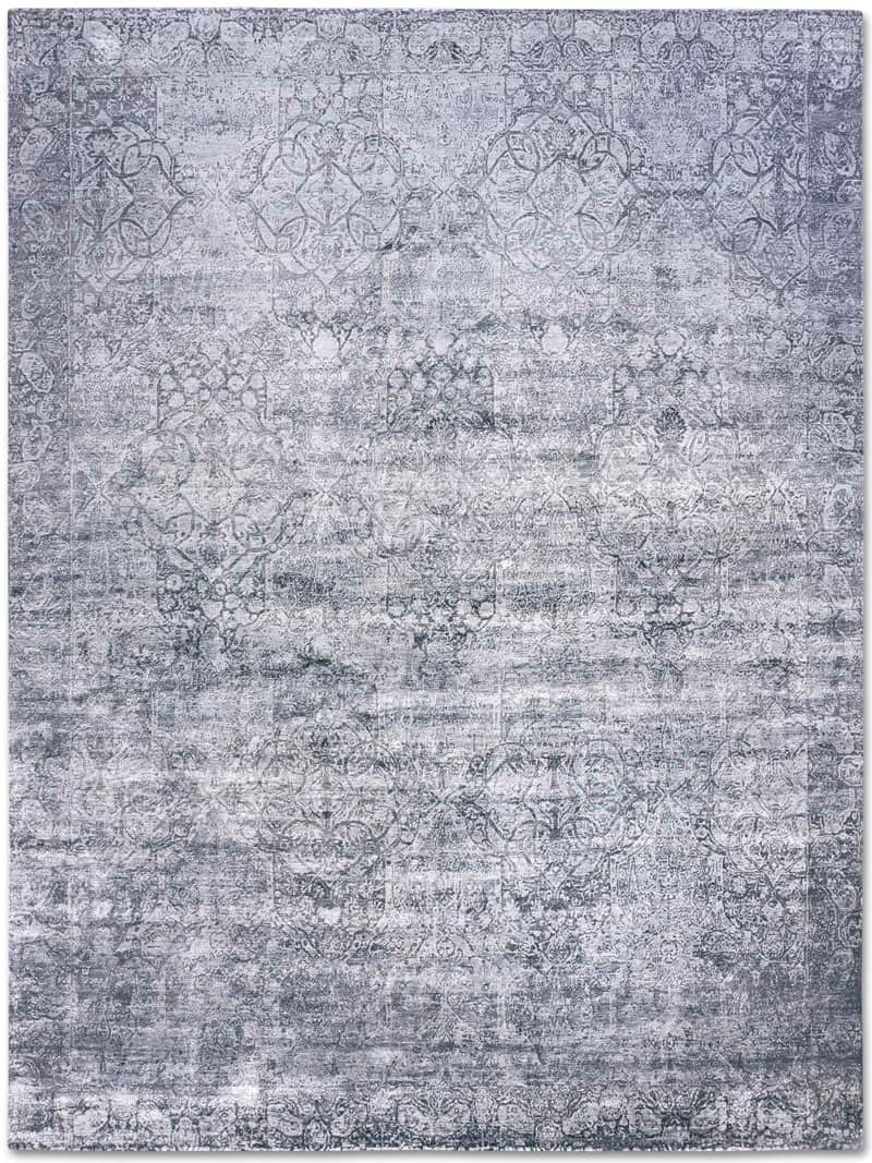 Tone to Tone auf Grau Teppich | Größe: 250 x 300 cm
