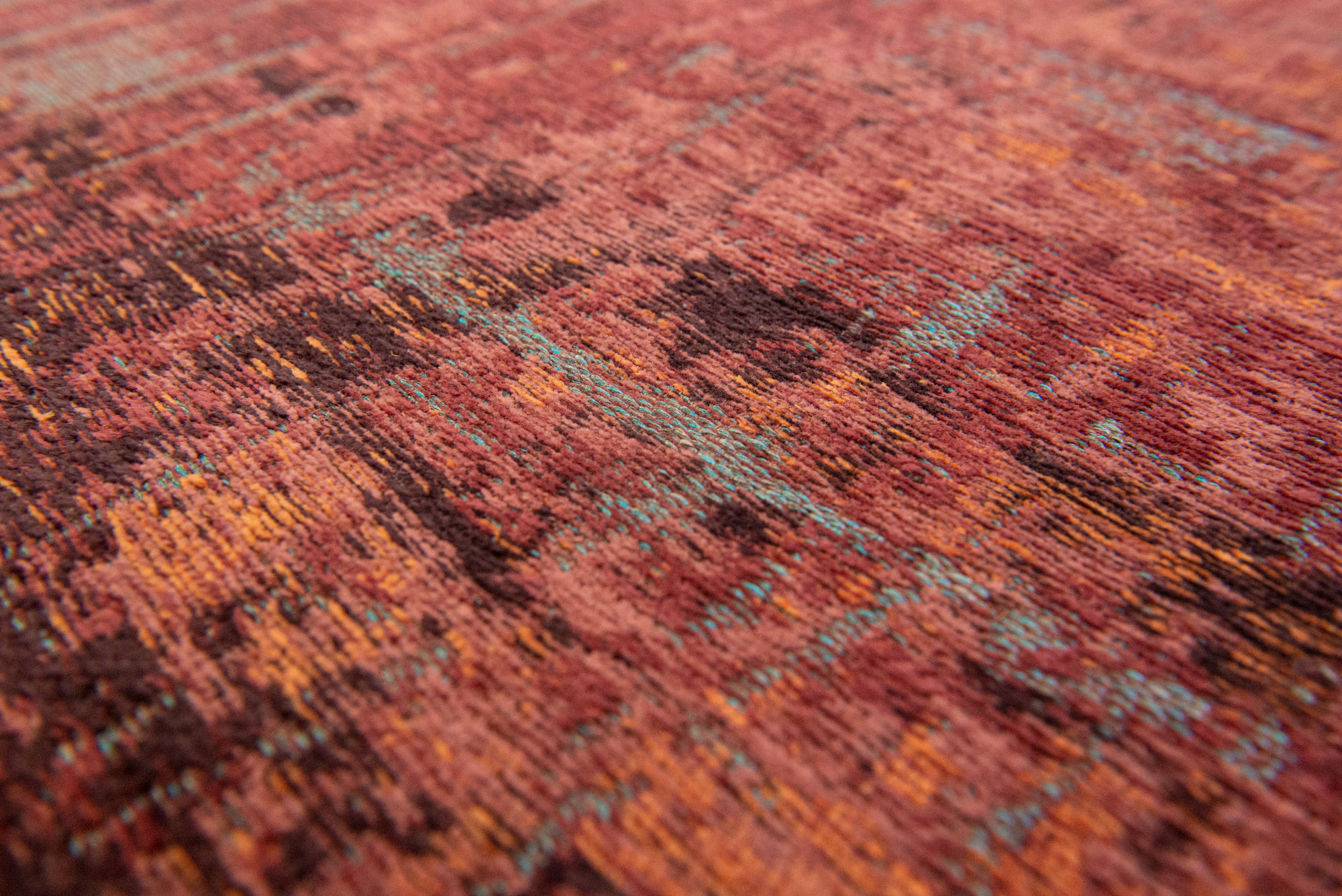 Nassau Red 9125 Runder Teppich