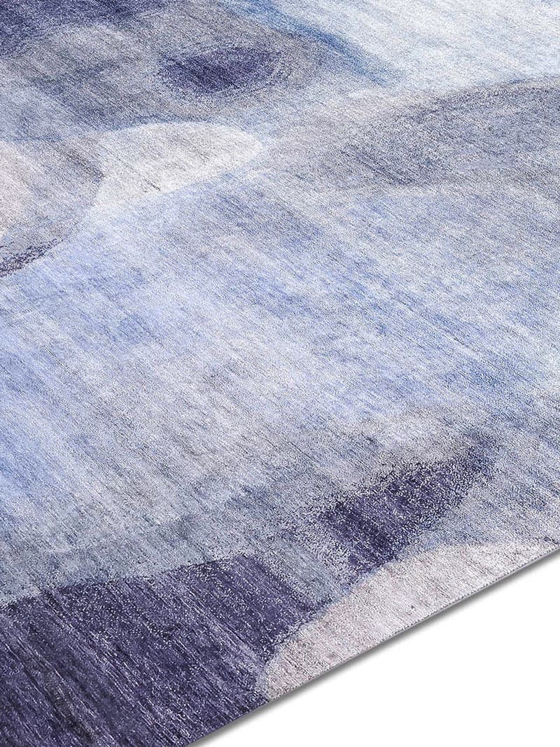 Blau‑Grau Teppich | Größe: 365 x 457 cm