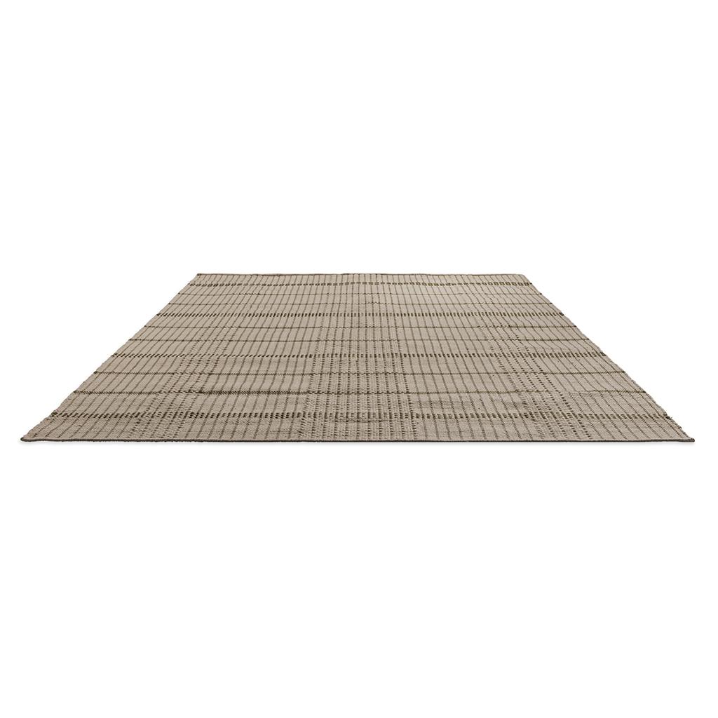 Zona Oliv Stitch Outdoor 495707 Teppich | Größe: 250 x 350 cm