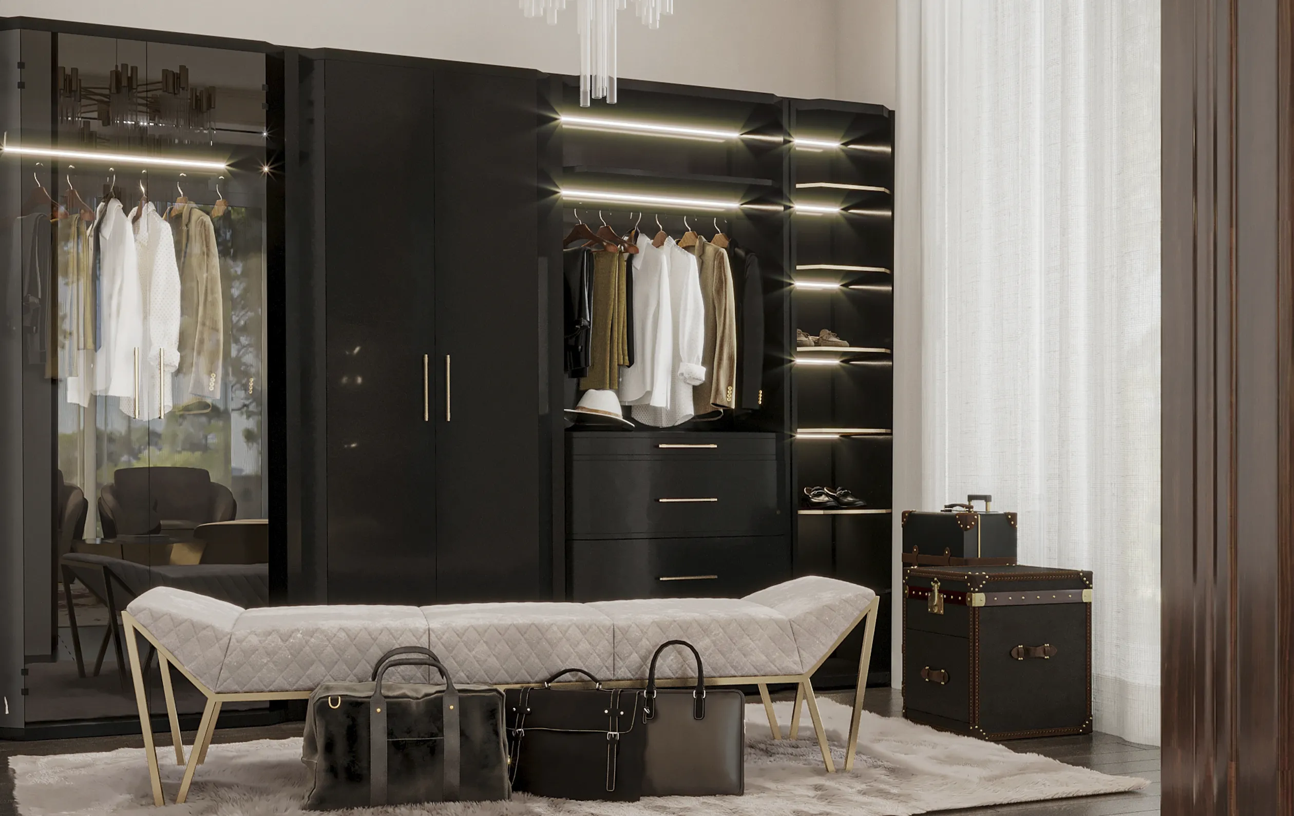 Cadence Schwarzes Schranksystem - 3