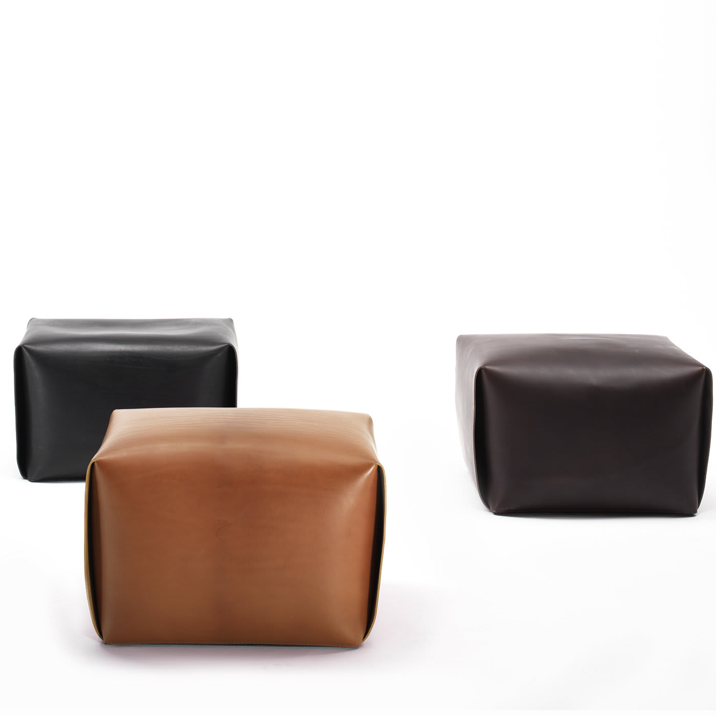 Bao Lederhocker | Sitz: Leder