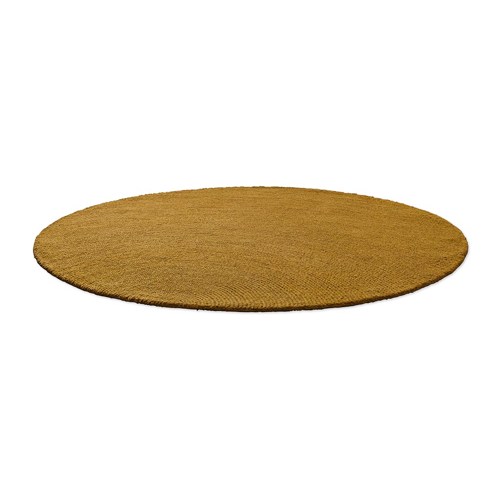 Decor Echo Ochre Teppich | Größe: Ø 150 cm