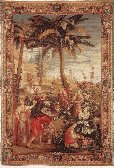 Die Ananasernte Wandteppich