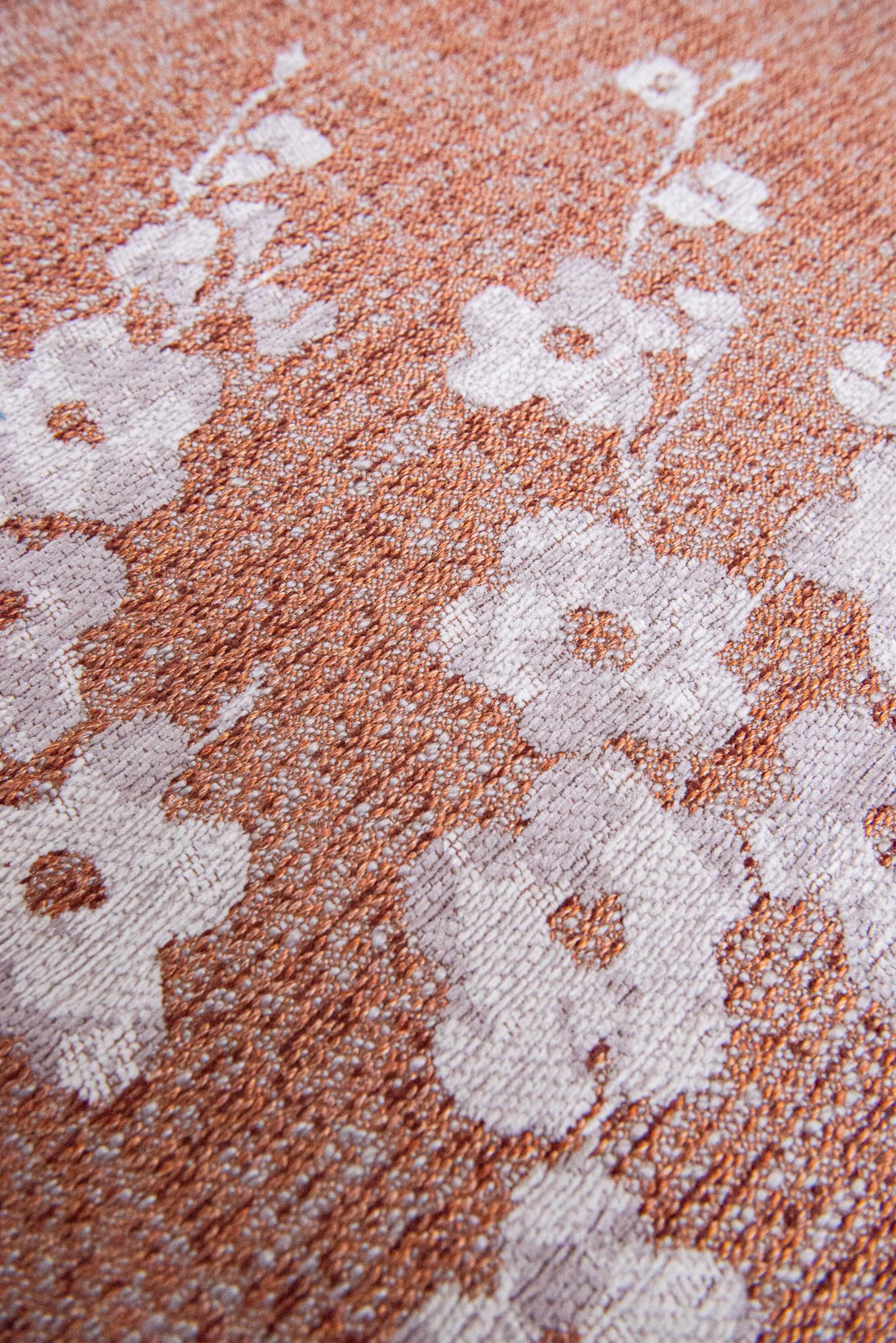 Copper Pink 9371 Runder Teppich | Größe: Ø 140 cm