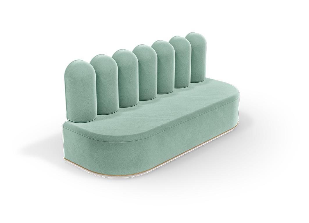 Fluffy Cloud II Snuggle Sofa