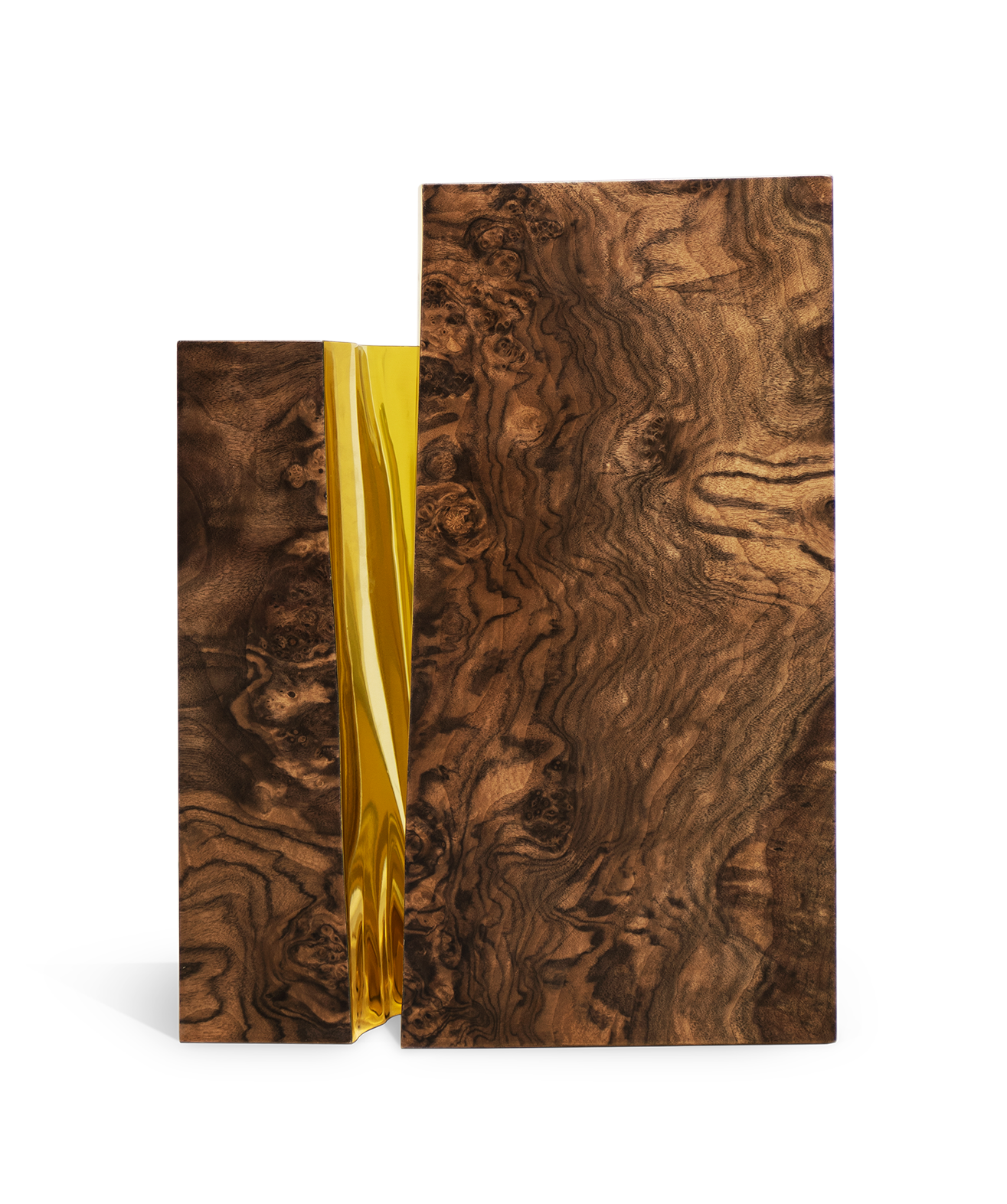 Fissure Walnuss‑Beistelltisch