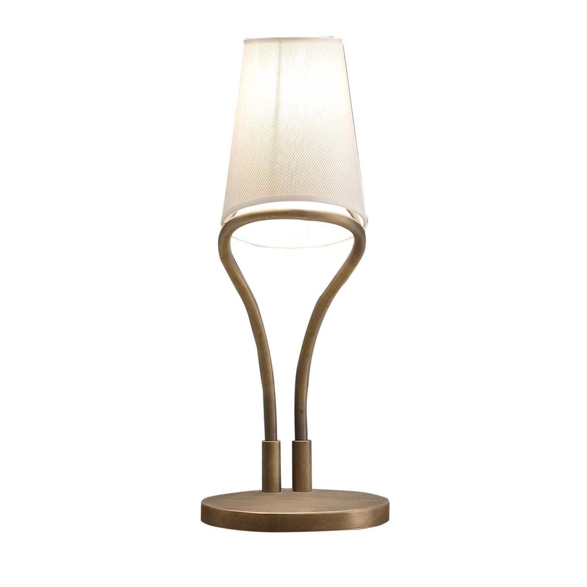 Dilan Messing‑Tischlampe