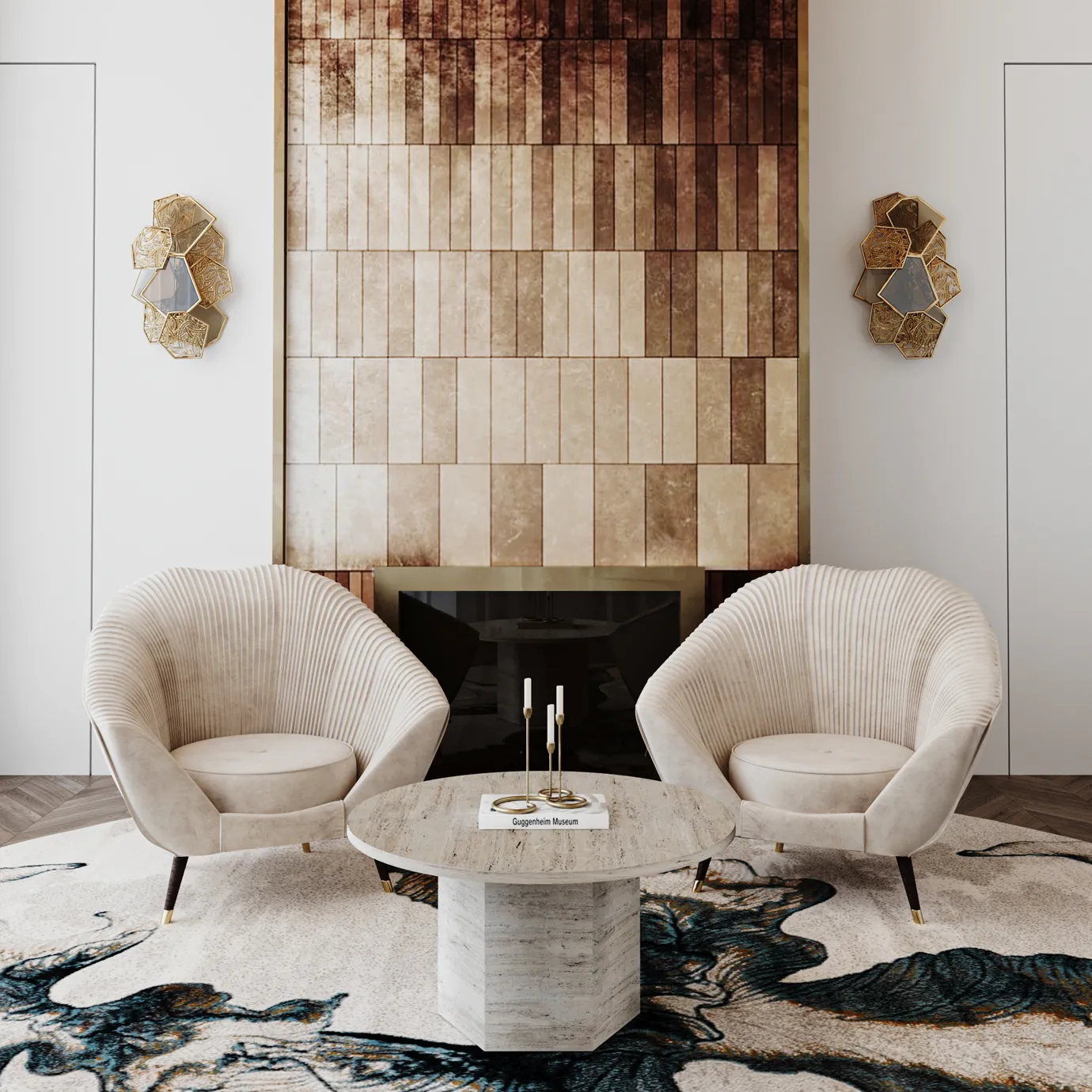 Hana Stuhl mit Hocker