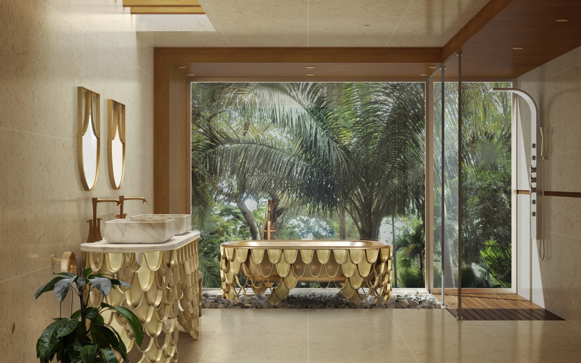 Carp-inspiriertes Einbaubadewanne - 2