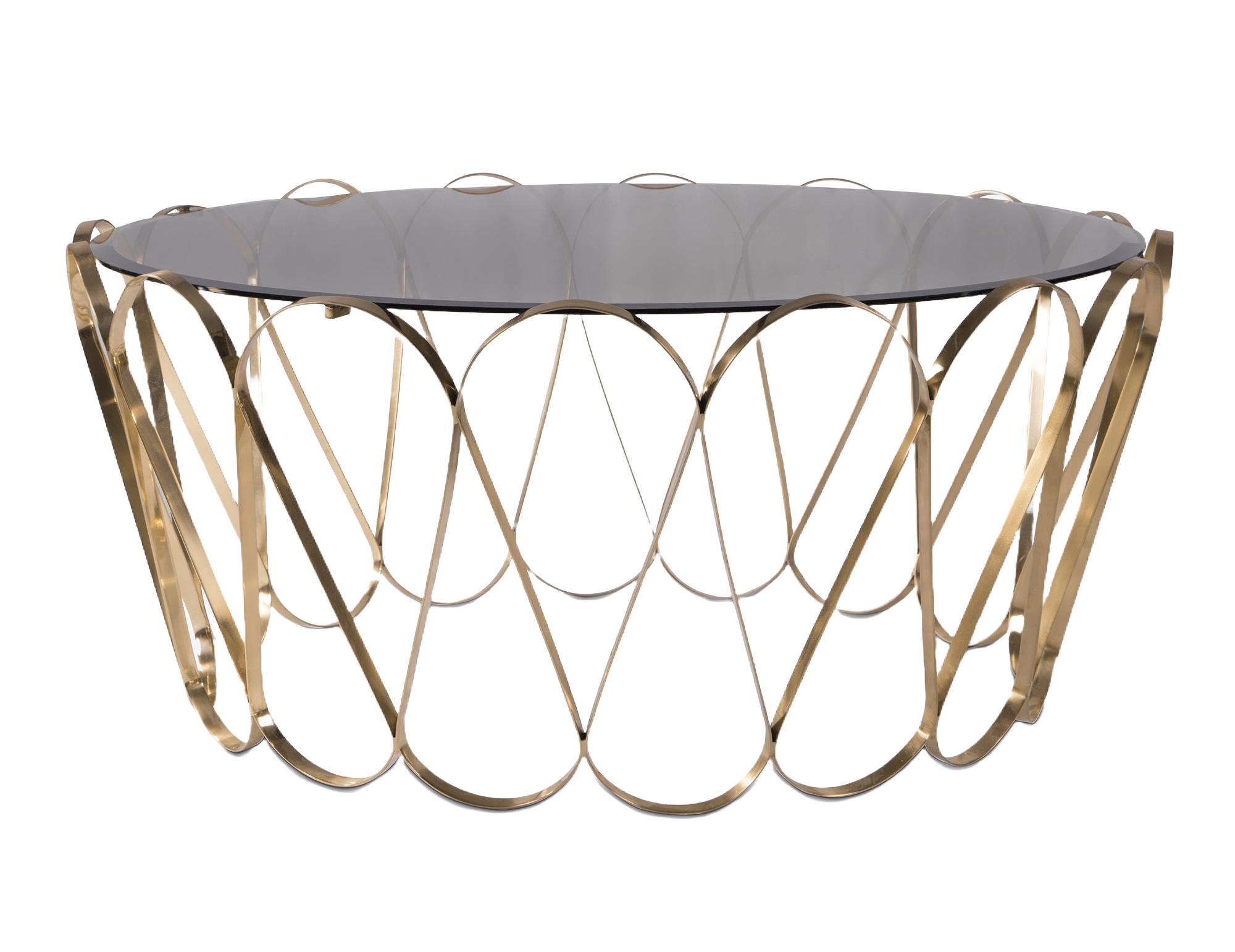 Aquarius Gold Couchtisch