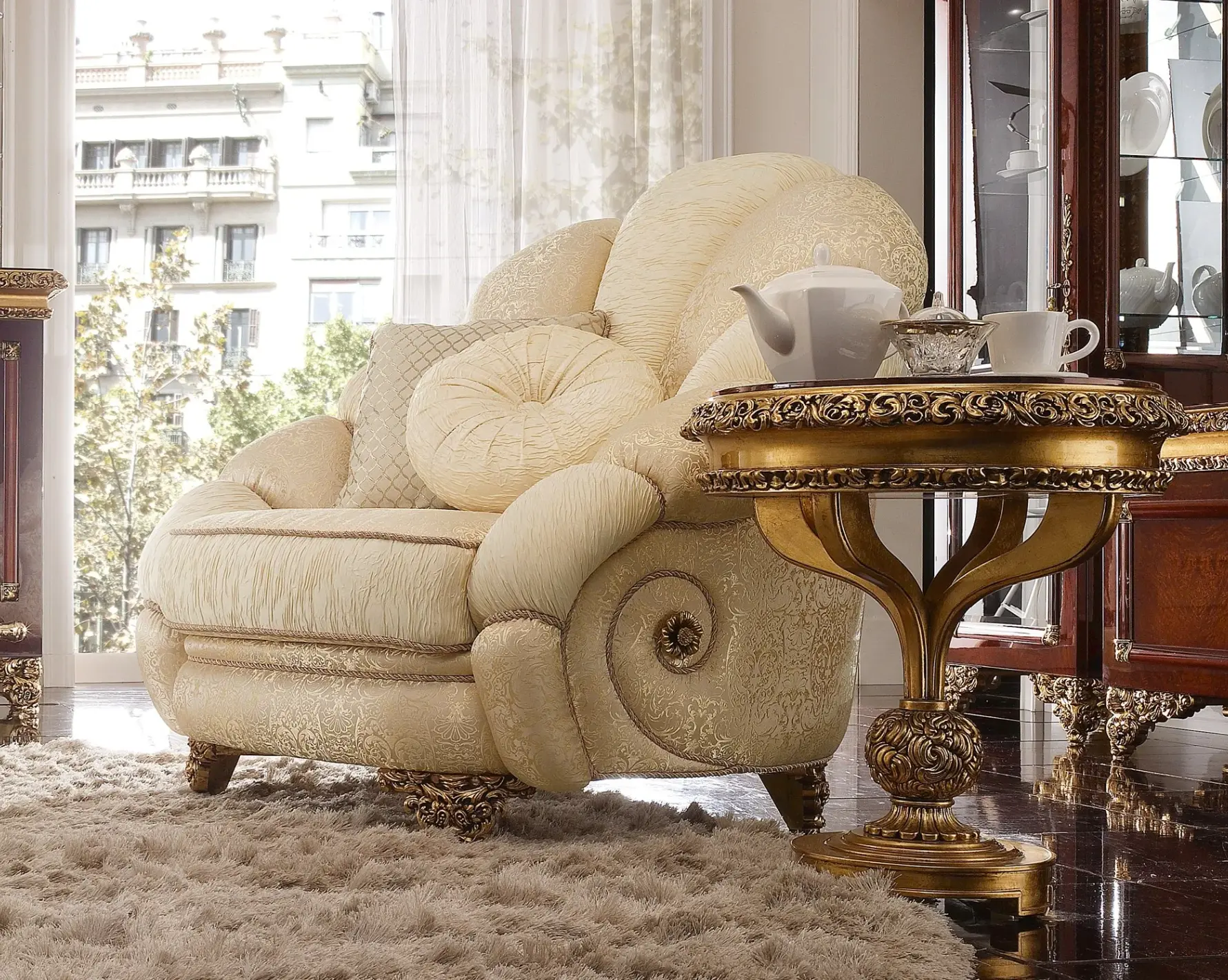 Royal Italian Stoffsessel