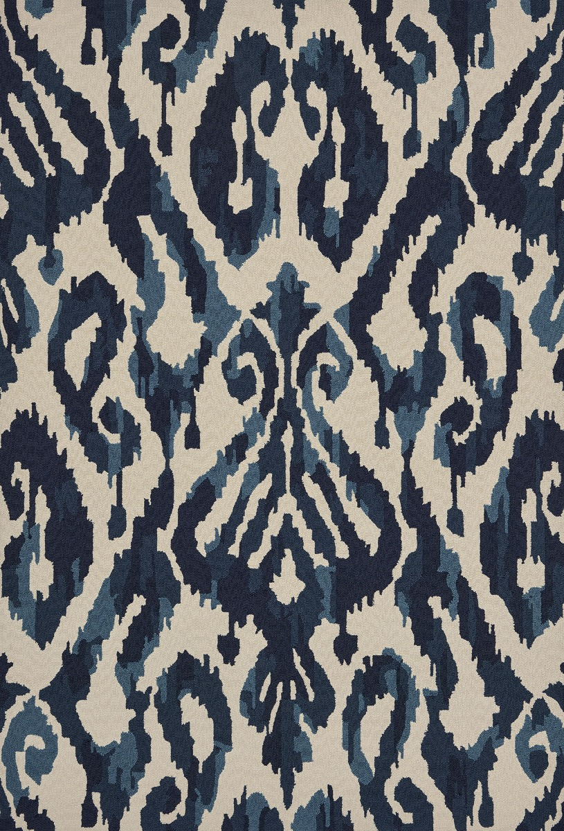 Kasuri Indigo outdoor 446208 Teppich | Größe: 200 x 280 cm