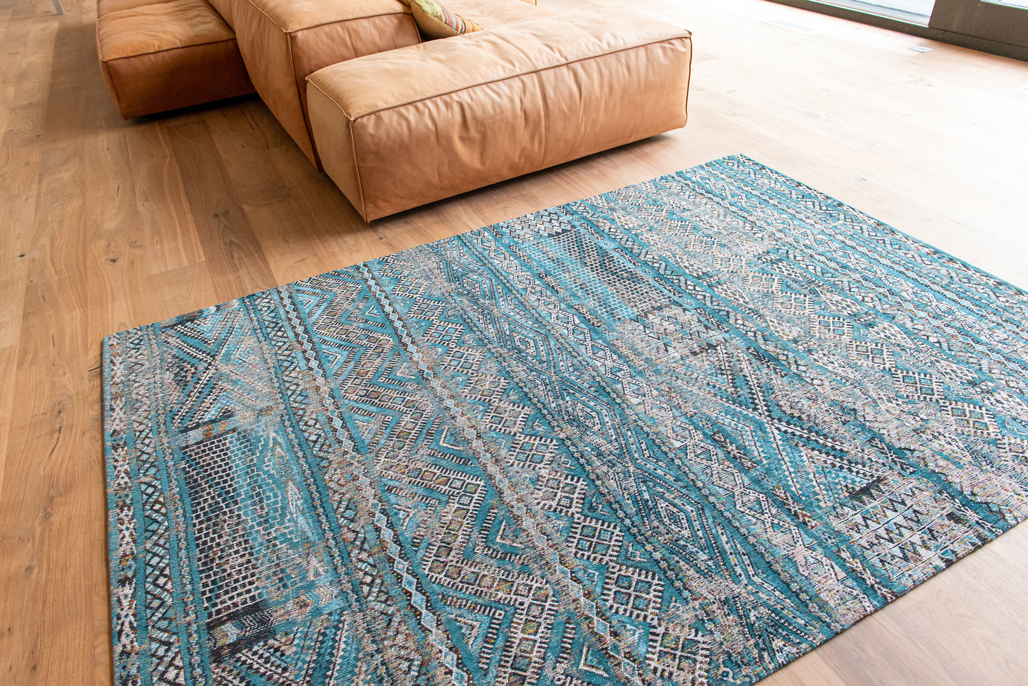 Zemmuri Blue Teppich | Größe: 170 x 240 cm